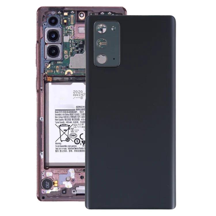 Battery Back Cover with Camera Lens Cover For Samsung Galaxy Note20 N980 / N981 (Mystic Gray) - Best Cell Phone Parts Distributor in Canada, Parts Source Battery Back Cover with Camera Lens Cover For Samsung Galaxy Note20 N980 / N981 (Mystic Gray) - Best Cell Phone Parts Distributor in Canada, Parts Source